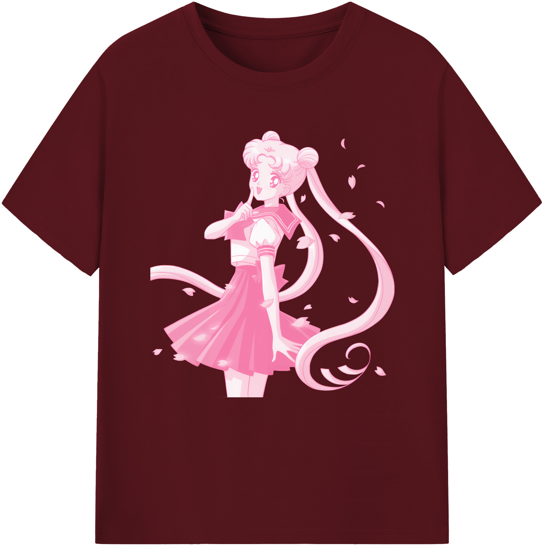 （画像用） 美少女戦士セーラームーン 愛野 美奈子 あいの みなこ Sailor Moon Aino Minako 綿100％半袖Tシャツ（フロントプリント）